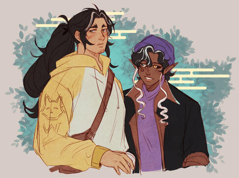 Modern AU: Kai & Maeverian