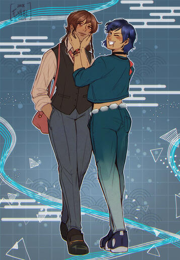 Dali & Touna, the symbiotic hero