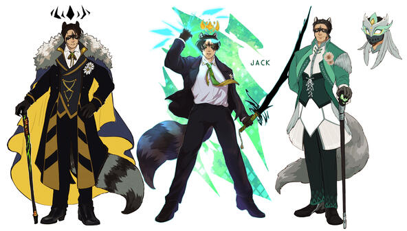 Jack M. Starker, Duke of Midnight and father of many.