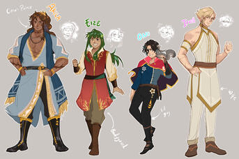 Star Ascend: Eyriath's warriors