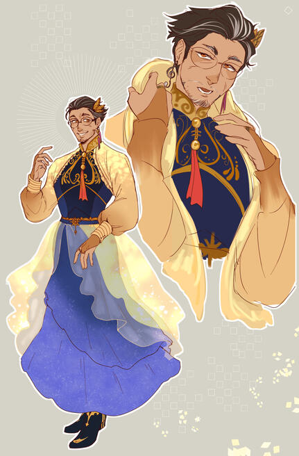 STARKER: Syn's ball outfit