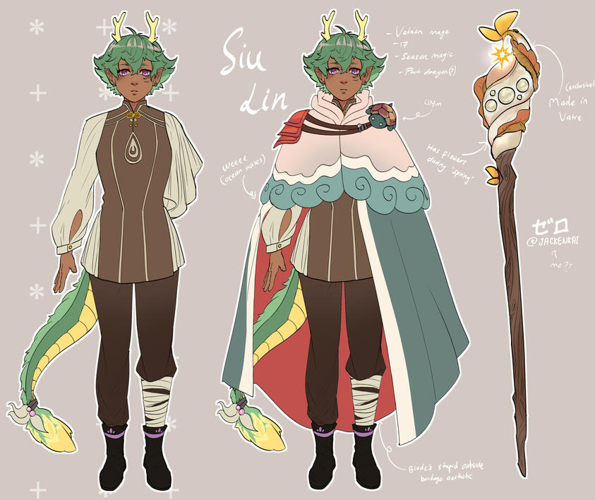 TRAEDOR: Siu Lin's art reference