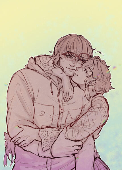 GalenKiwi smooches
