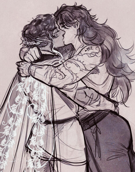 MascMaeve & FemKai smooches