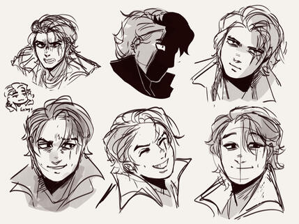 Spidersona: Zaki sketches p4